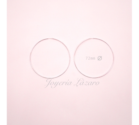 PEND. AROS PLATA TUBO 75MM                                                                          