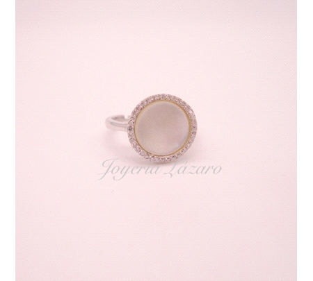 PEND. PLATA CIRCULO,NACAR,CIRCONITAS