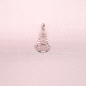 PLATA MEDALLA VIRGEN  ROCIO 18MM SIN ASA