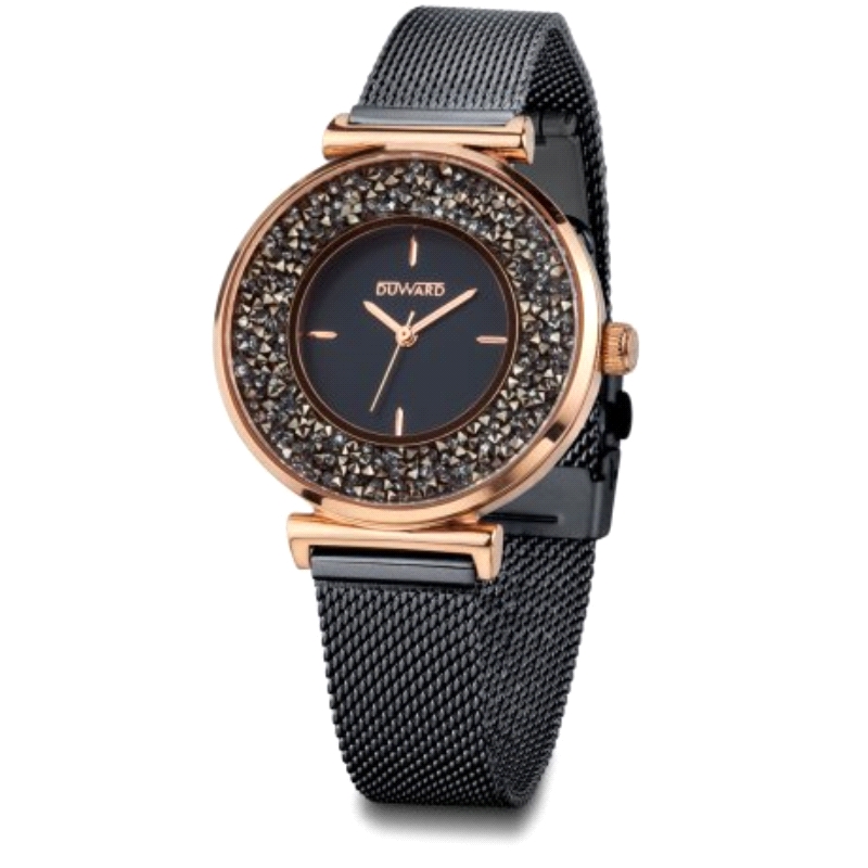 DUWARD RELOJ SRA. NEGRO/ROSA LADY KOBIETA                                                           