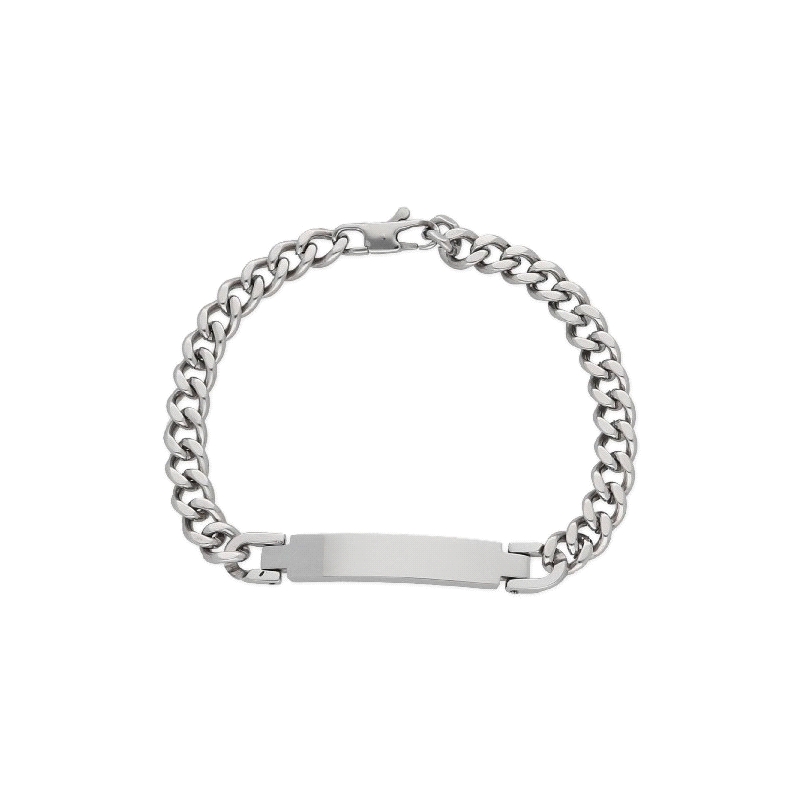 ACERO PULSERA LISKA BBD PLACA                                                                       