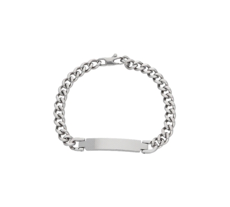 ACERO PULSERA LISKA BBD PLACA                                                                       