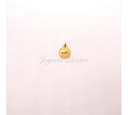 COLGANTE ORO 18 KTS  HOROSCOPO TAURO 12mm