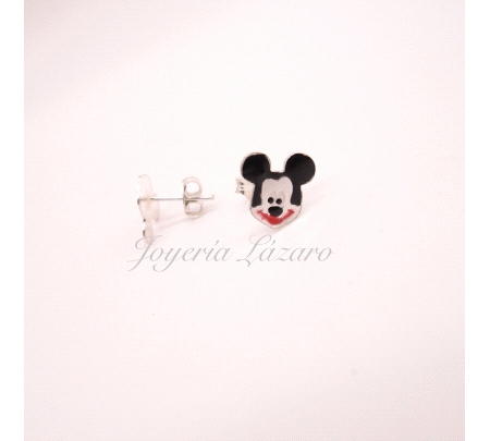 PEND. PRES. PLATA ESMALTE MICKIE
