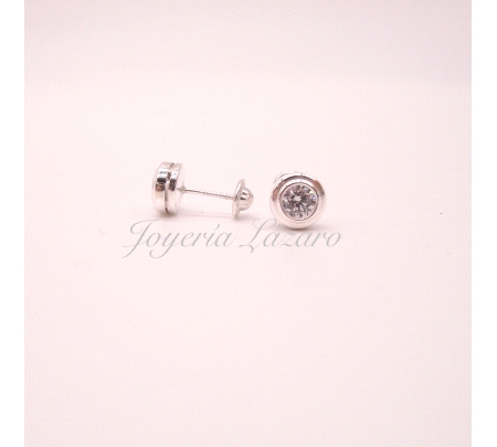 PEND. TORN. PLATA CHATON 7MM ORLA
