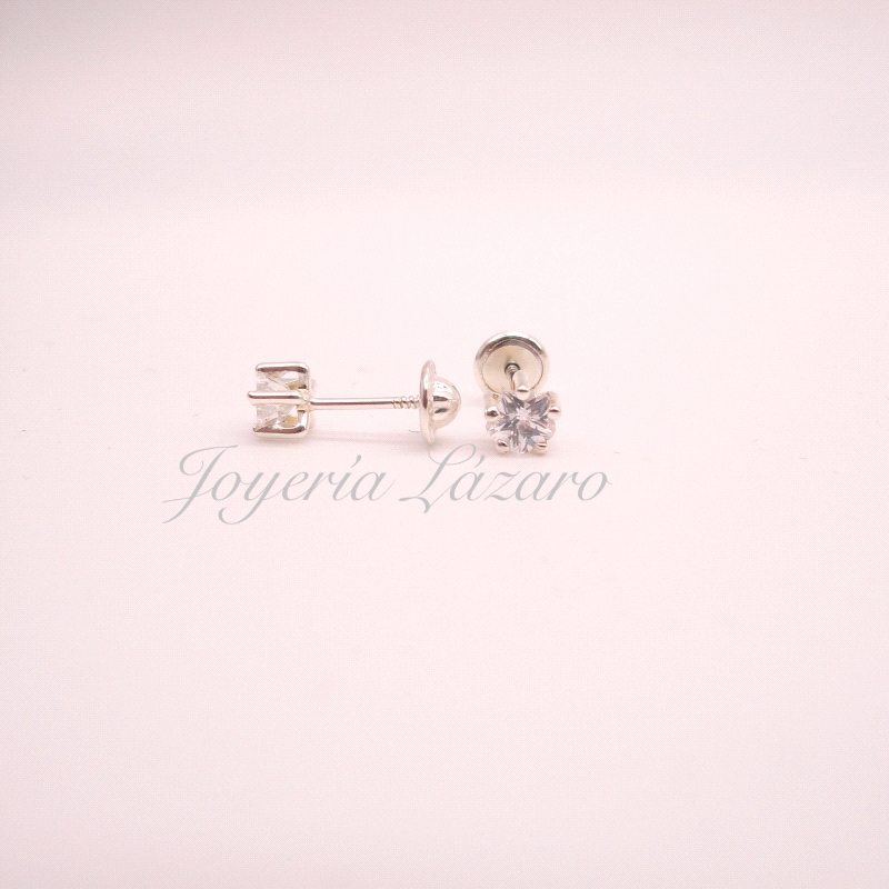 PEND. TORN. PLATA CIRCONITA 4MM 6 GARRAS                                                            