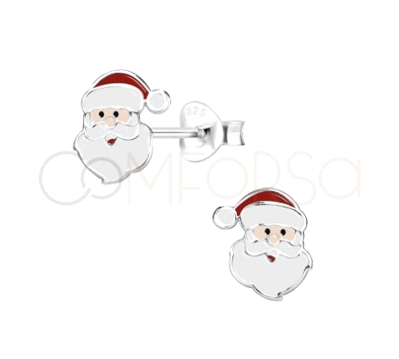 PEND. PRES. PLATA PAPA NOEL 8X9