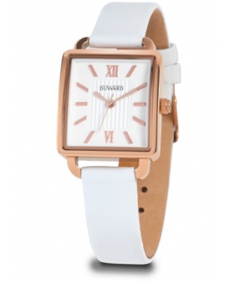 DUWARD RELOJ SRA.  LADY MOSALI CORREA PIEL BLANCO                                                   