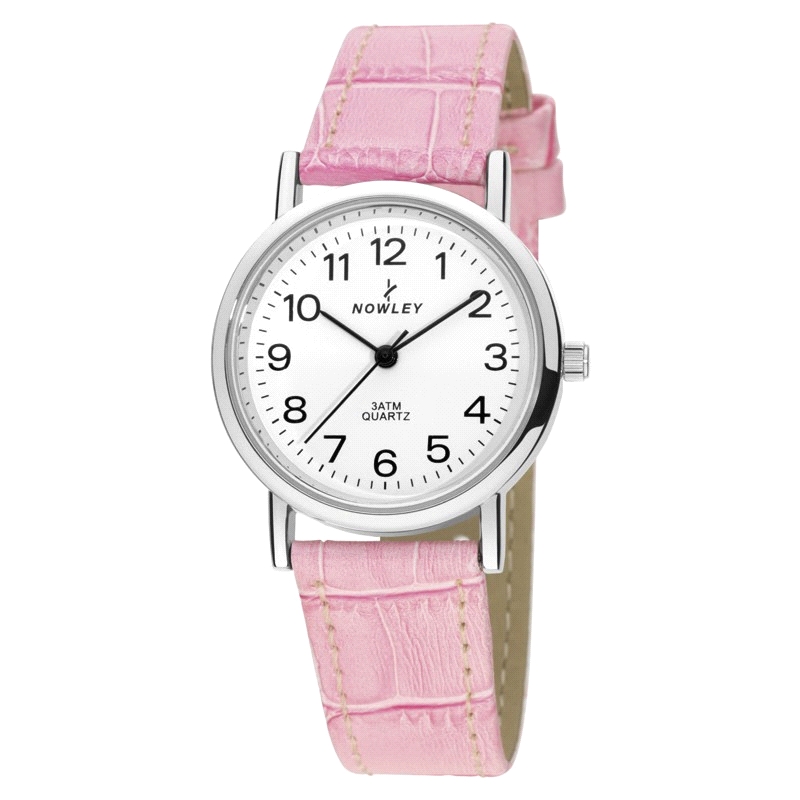 NOWLEY RELOJ NOWLEY CHICA VINTAGE, ESF, BLANCA CORREA PIEL ROSA                                     