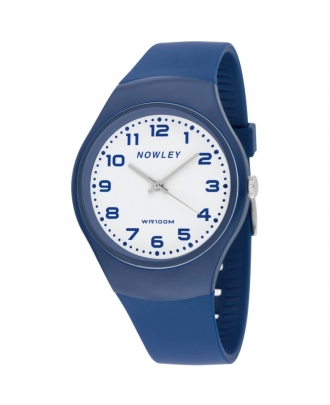 RELOJ NOWLEY  RACING ANALOGICO AZUL ESF. BLANCA                                                     