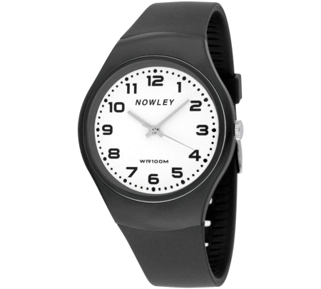 RELOJ NOWLEY RACING ANALOGICO NEGRO ESF. BLANCA                                                     