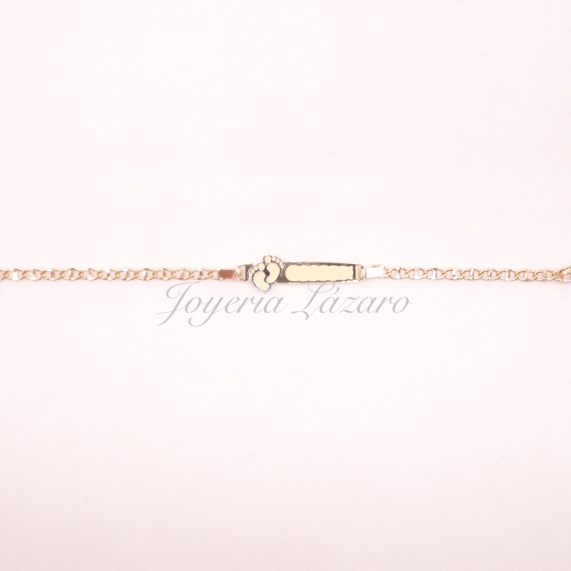 ESCLAVA BEBE ORO 18 KTS PIECECITOS                                                                  