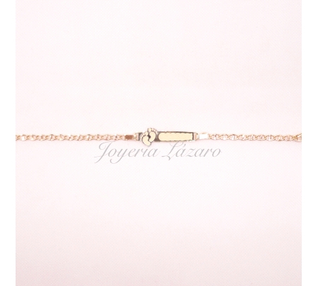 ESCLAVA BEBE ORO 18 KTS PIECECITOS