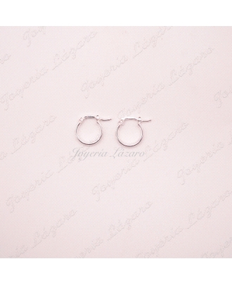 PEND. AROS PLATA TUBO 2MMX10MM INT                                                                  