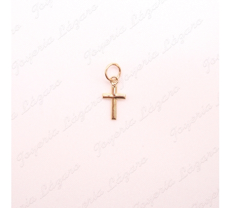 CRUZ ORO 18 KTS LISA 11X6MM