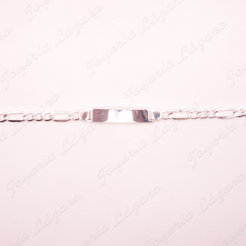 ESCLAVA PLATA3X1,PLACA 8X38MM                                                                       