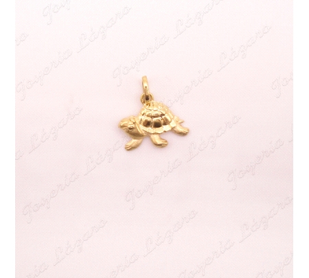 COLGANTE. ORO 18 KTS TORTUGA14X16MM