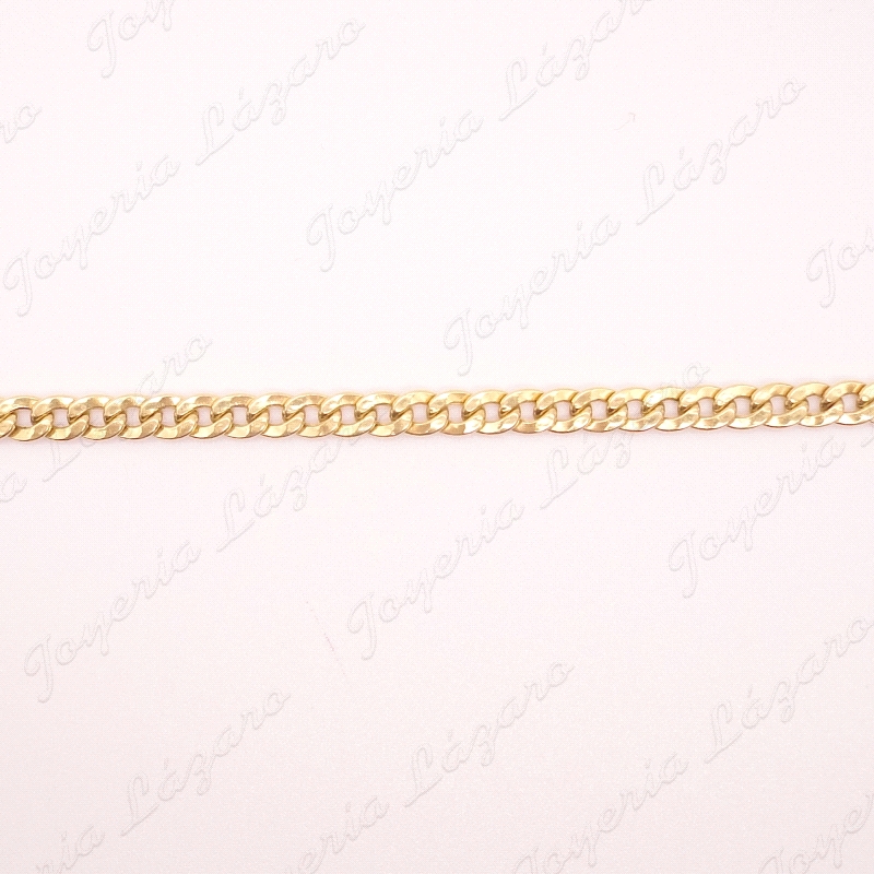 PULSERA ORO 18KT OCASION 22CM BARBADA PLANA 5MM 6.2GR                                               