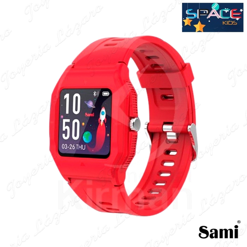 SAMI SMART WATCH/BAND  SPACE KIDS SAMI ROJO