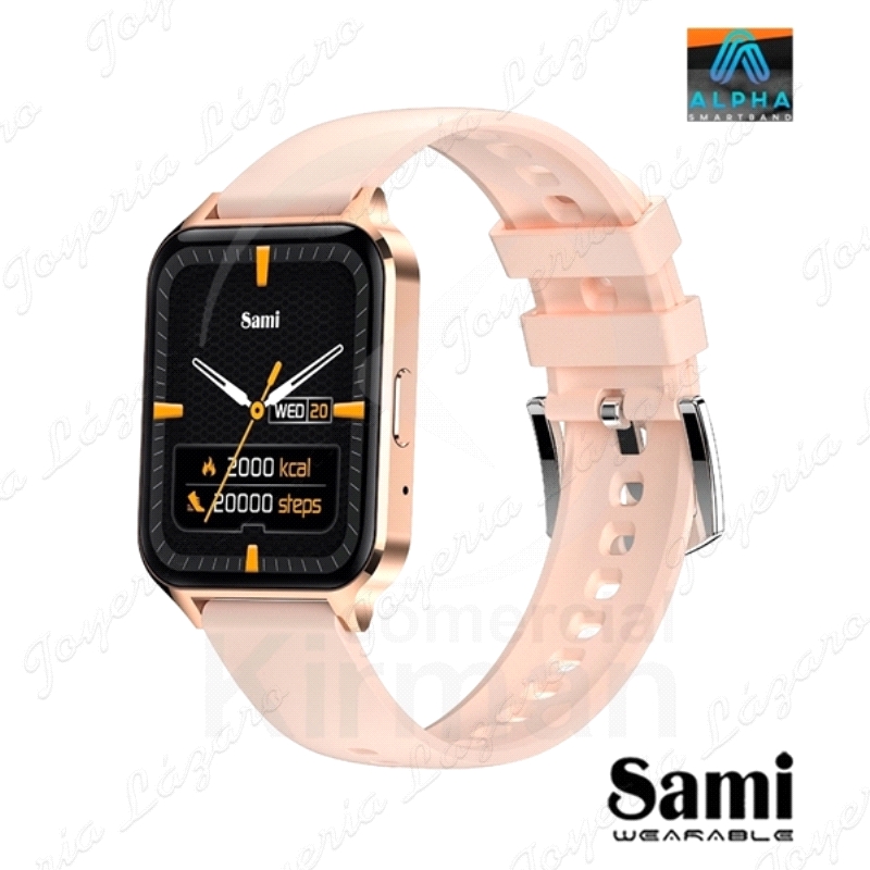 SAMI SMART WATCH  ALPHA ROSA