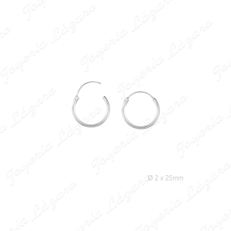 PEND. AROS PLATA TUVO 2X22                                                                          