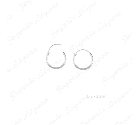 PEND. AROS PLATA TUVO 2X22                                                                          