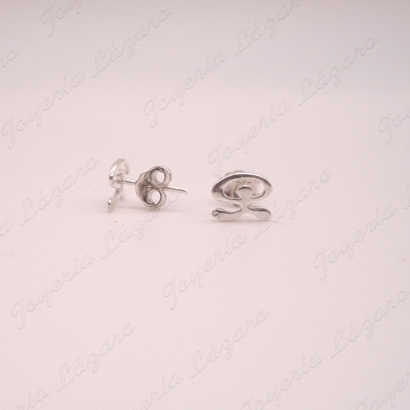 PENDIENTE PLATA PRESION INDALO BAILON PQÑ.                                                          