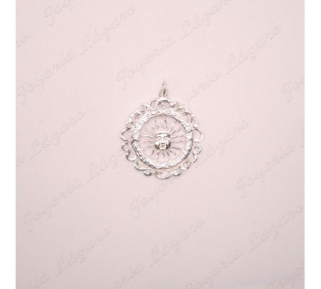 COLGANTE PLATA SOL PORTOCARRERO GRD.