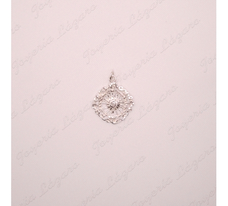 COLGANTE PLATA SOL PORTOCARRERO MDN.