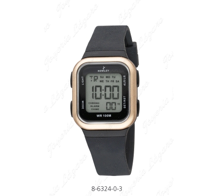NOWLEY RELOJ RACING DIGITAL NEGRO NIÑA                                                              