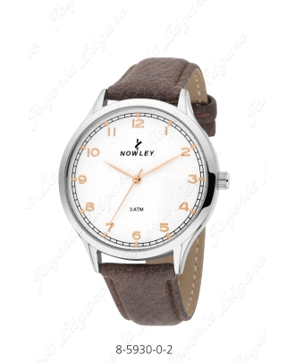 NOWLEY RELOJ HOT CABALLERO CORREA MARRON                                                            