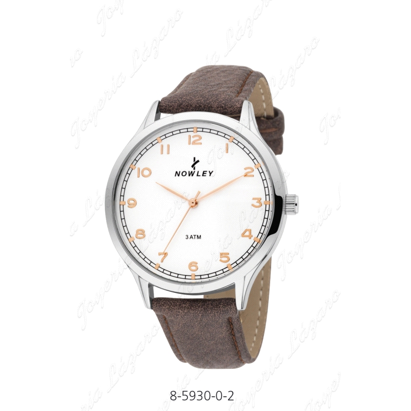 NOWLEY RELOJ HOT CABALLERO CORREA MARRON                                                            