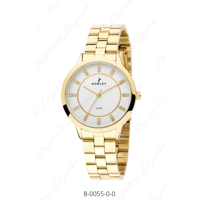 NOWLEY RELOJ CHIC SEÑORA DORADO                                                                     