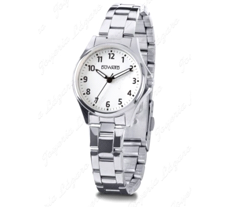 DUWARD RELOJ SRA. ACERO/BLANCO ELEGANCE STIVOLL                                                     