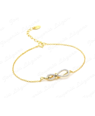 NOWLEY PLATA PULSERA BELLA DORADO                                                                   