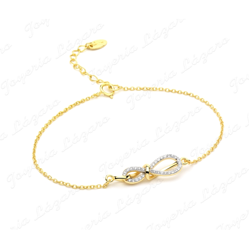 NOWLEY PLATA PULSERA BELLA DORADO                                                                   