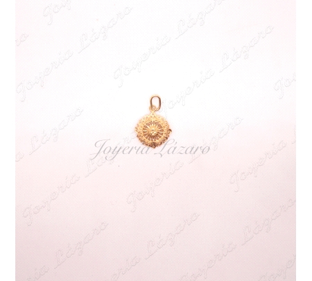MEDALLA 18KT SOL PORTOCARRERO