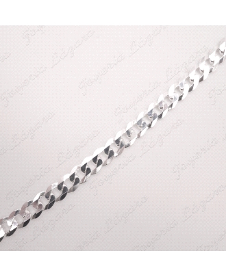 CADENA 60 CM. PLATA BARBADA 5MM                                                                     