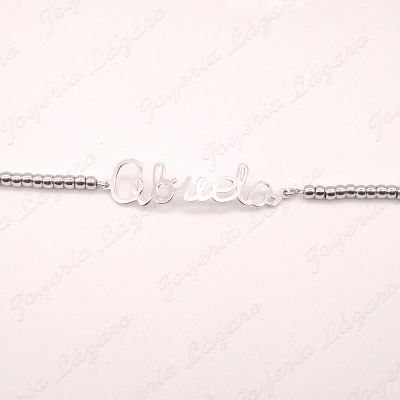 PULSERA PLATA AQBUELA                                                                               