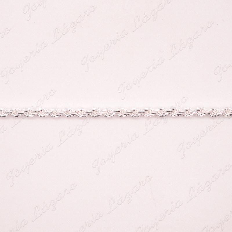 PULSERA PLATA  CORDON SALOMONICO21CM                                                                