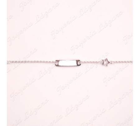 ESCLAVA PLATA ESTRELLA+EXTENSION                                                                    