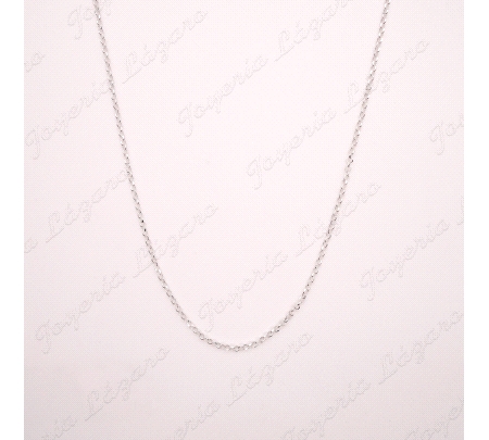 CADENA 45 CM. PLATA ROLO FINA                                                                       