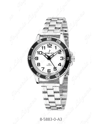 NOWLEY RELOJ INFANTIL CHICO ARIMS METAL ESF. BLANCA                                                 