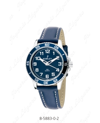 RELOJ NOWLEY INFANTIL  AZUL PIEL                                                                    