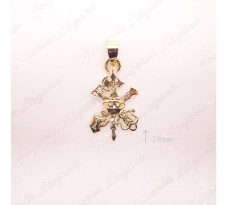 COLGANTE ORO 18 KTS EMBLEMA LA LEGION 20MM