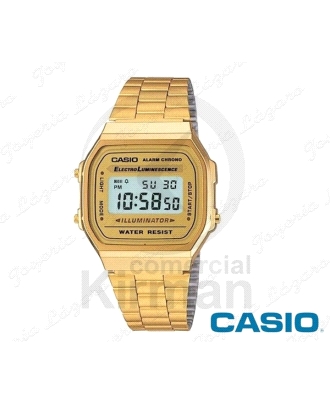 CASIO RELOJ DIGITAL DORADO vintage caja dorada