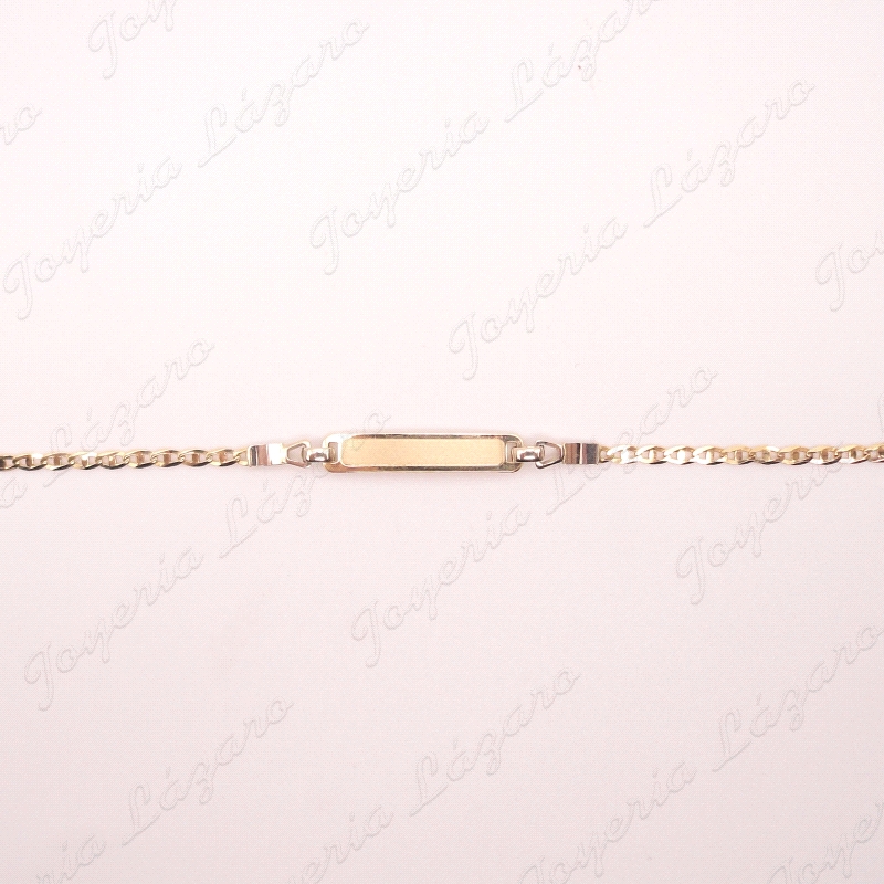 PULSERA 18KT BIC.ESCLAVA BEBÉ 2º POSTURA                                                            