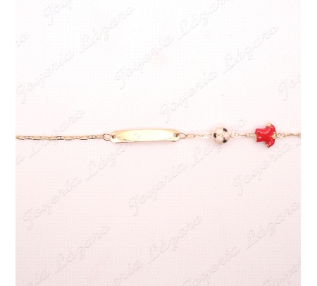PULSERA/PLACA 18KTS NIÑ@                                                                            