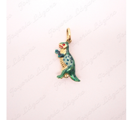 COLGANTE 18KTS DINOSAURIO                                                                           