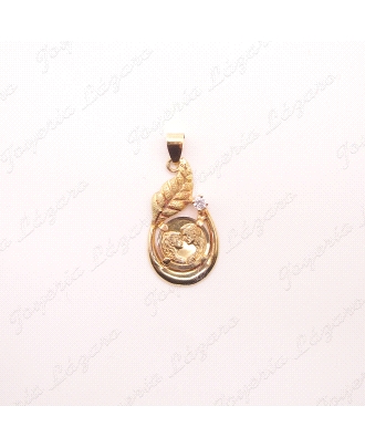 COLGANTE ORO18KT,PAREJA,AMOR                                                                        